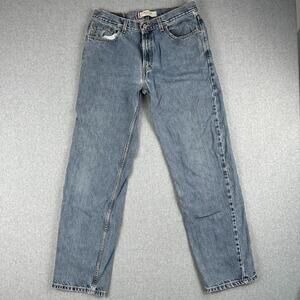 Vintage‎ Levi 550 Jeans Relaxed Fit 34x34 (32x32) Medium Wash Y2K Cowboy Rodeo